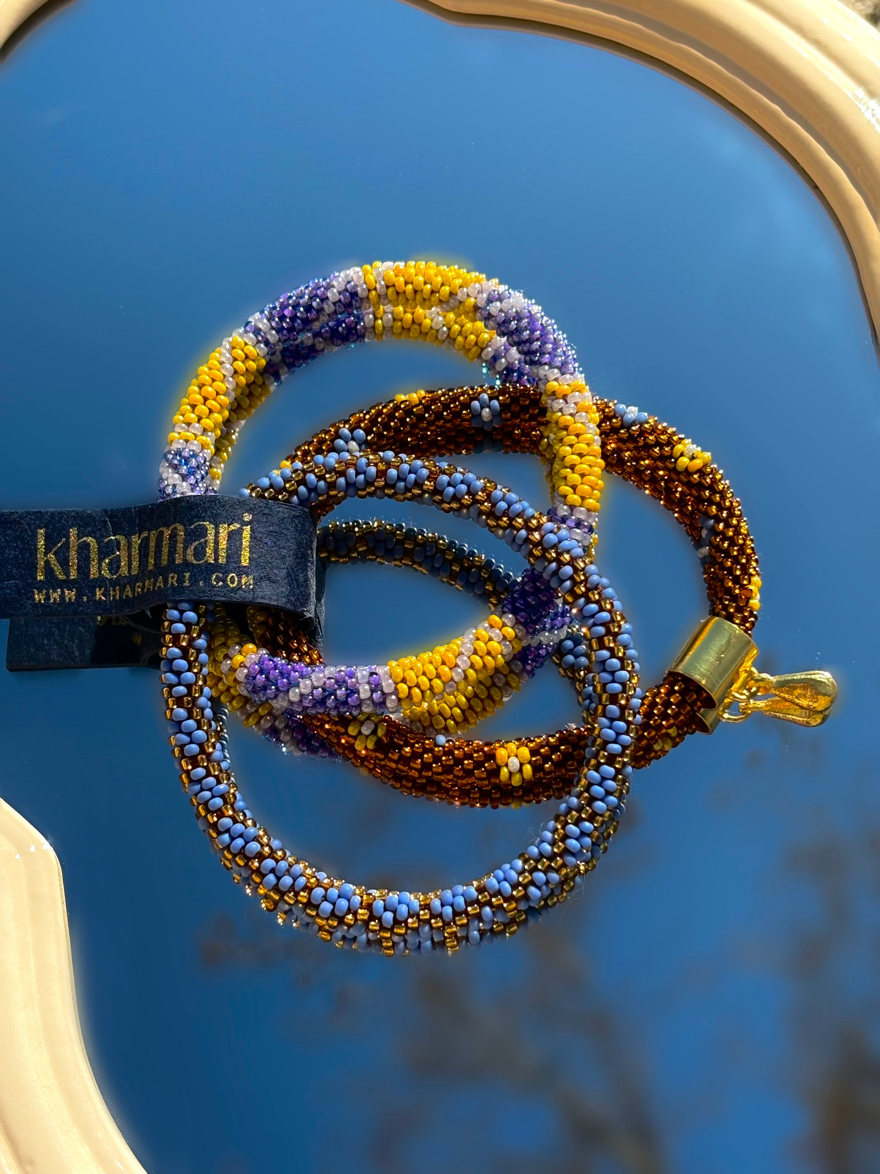 bracelet-kharmari-bleu-jaune-cuivre