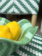 Bol Wave utilisé comme coupe de fruits déco 