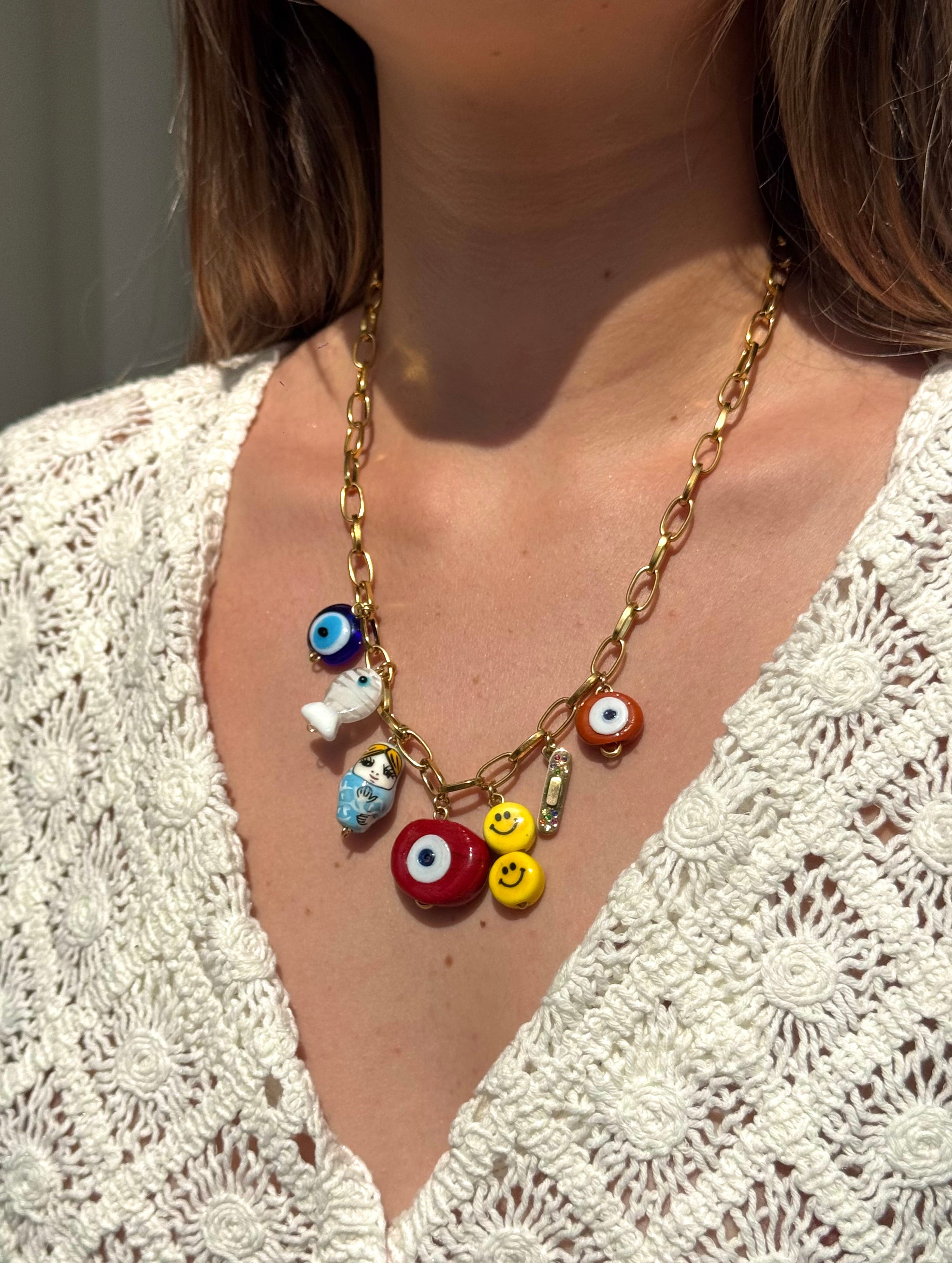 Collier Mamie Colette porté