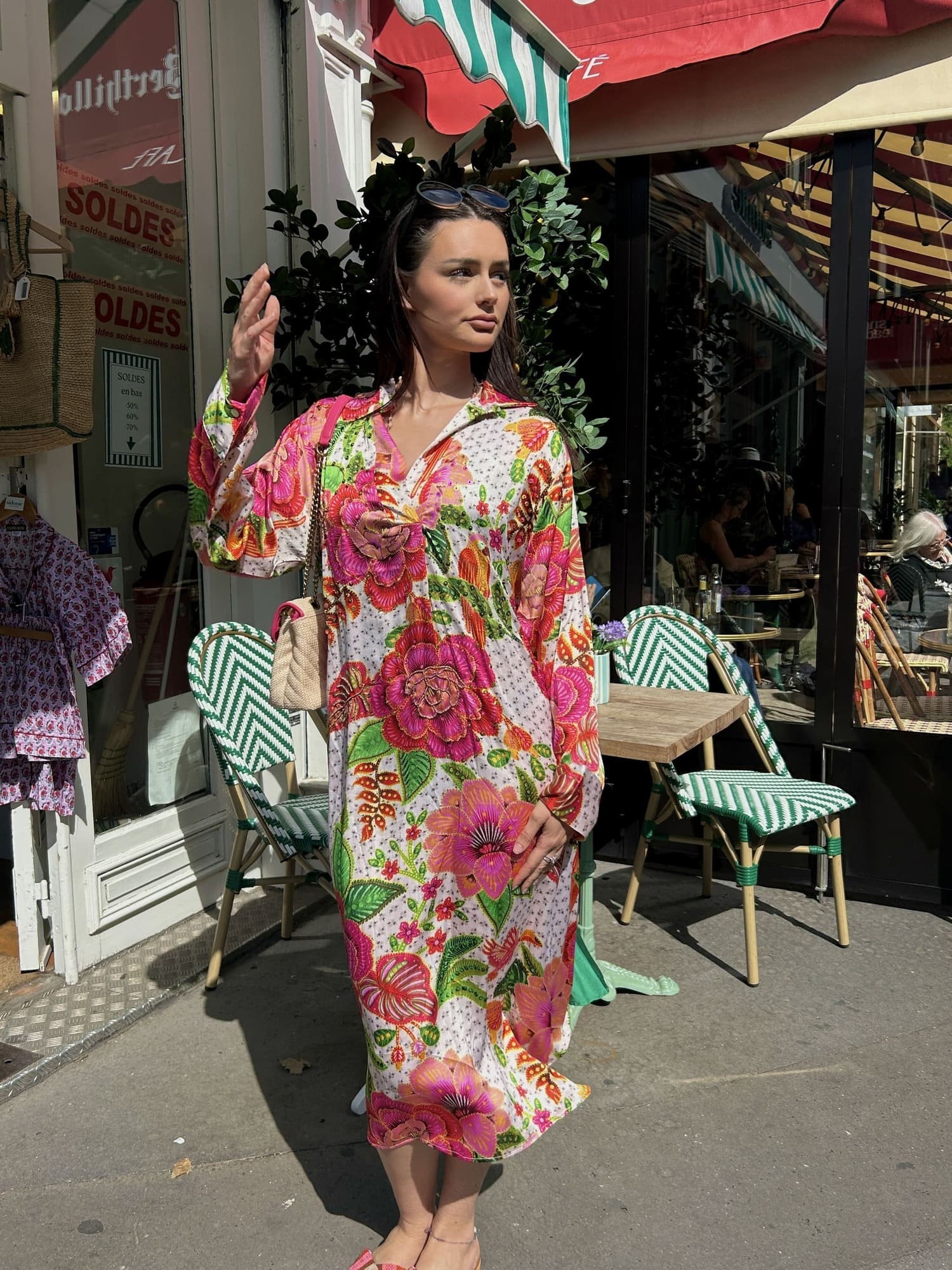 Robe midi Gold & Silver 