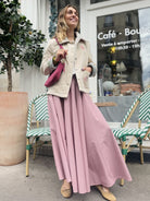 Veste femme en velours côtelé 